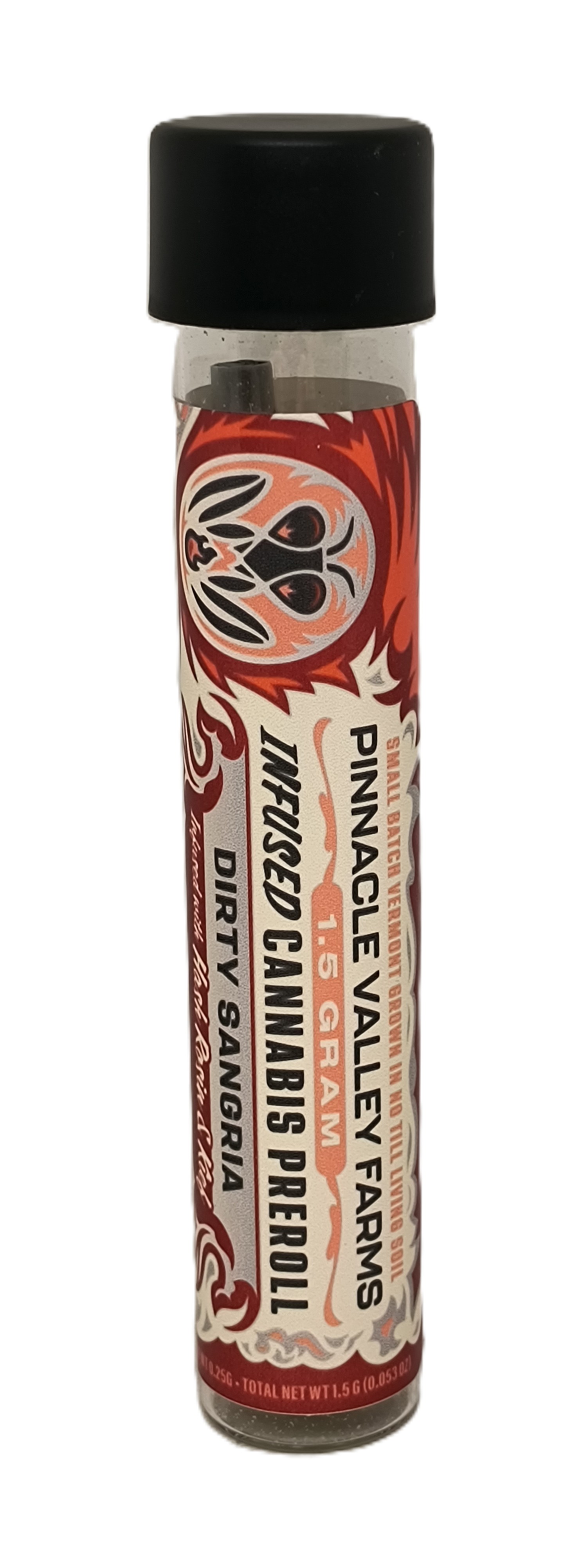 Photograph of product: Dirty Sangria Infused Pre-Roll | Pinnacle Valley