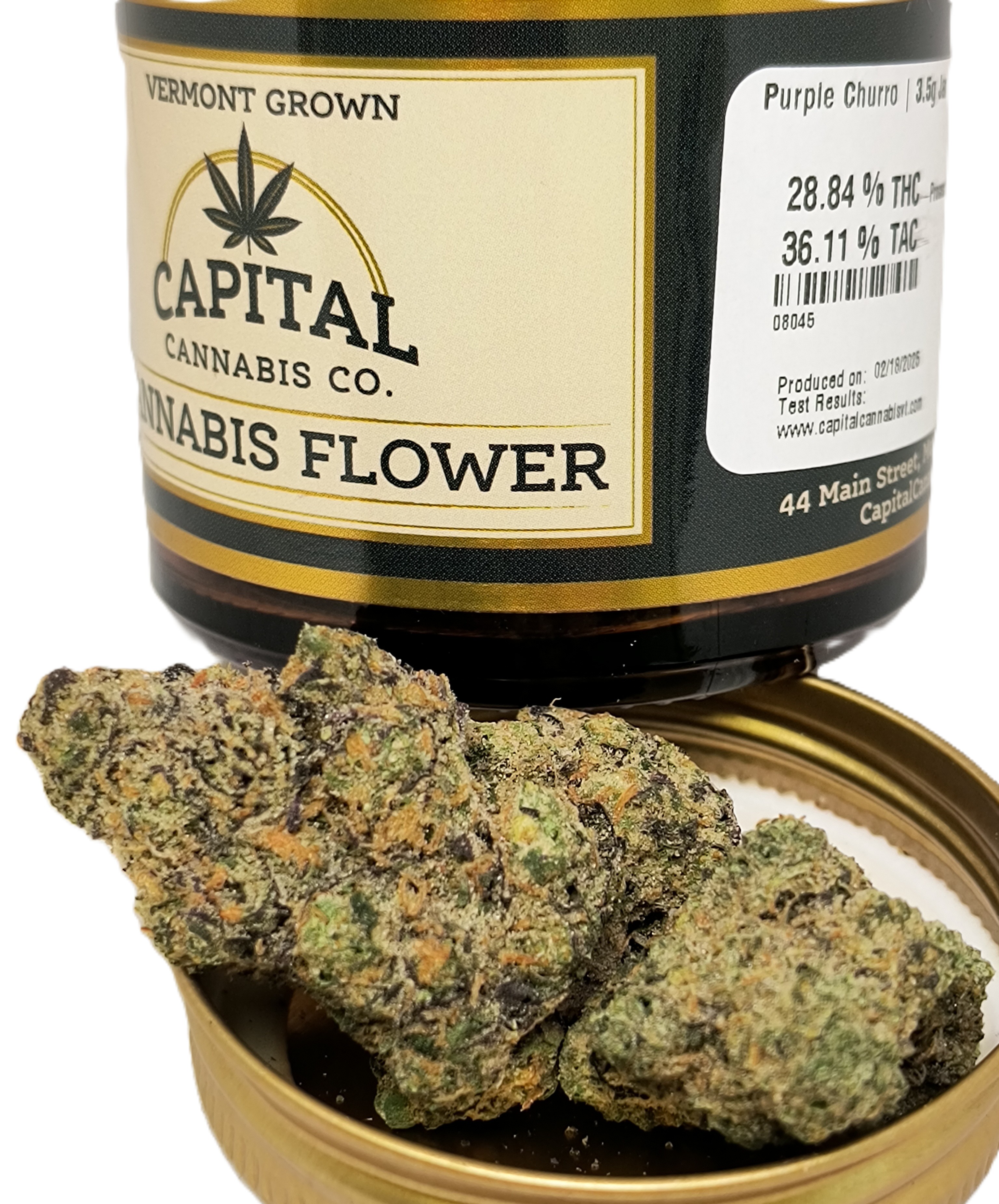Photograph of product: Purple Churro Jar | Mr. Z - 3.5g