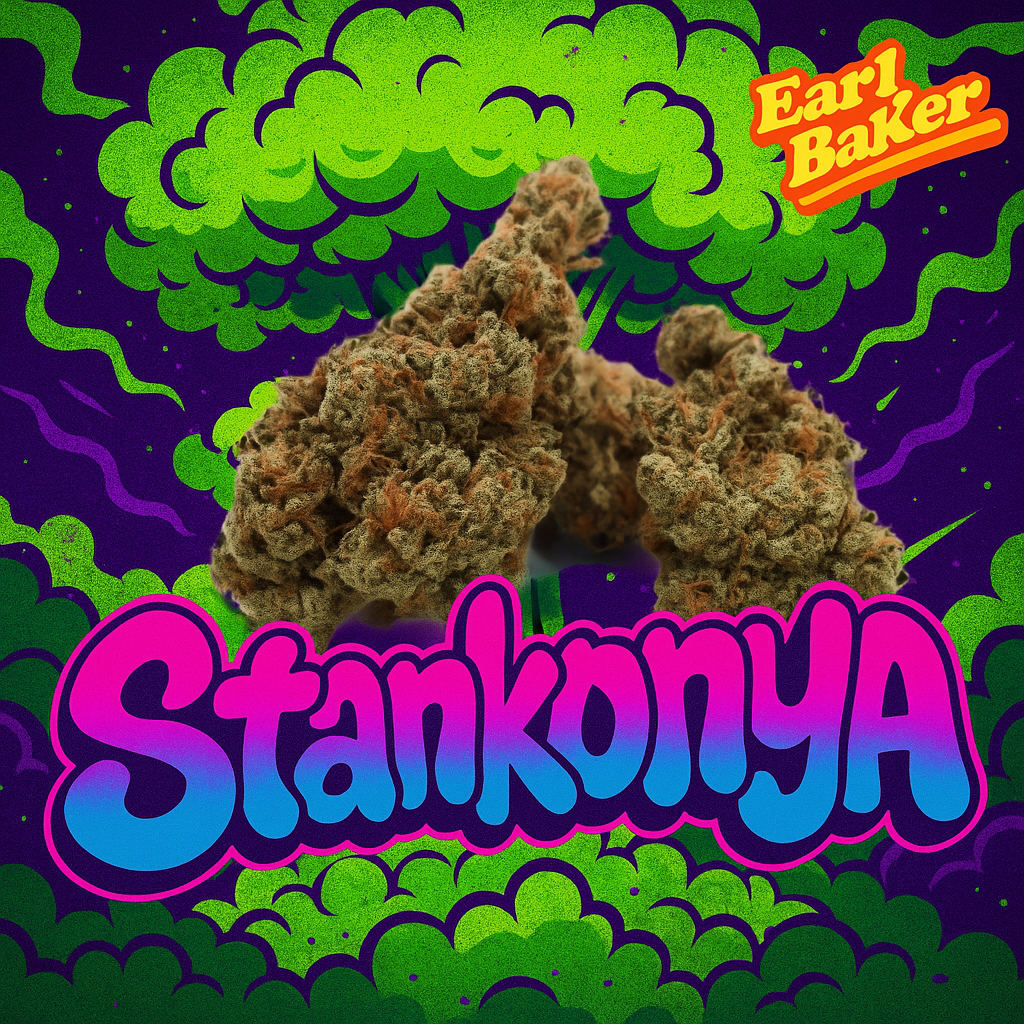 Photograph of product: Earl Baker Stankonya Whole Flower 28.20% (I) 3.5g - 00056