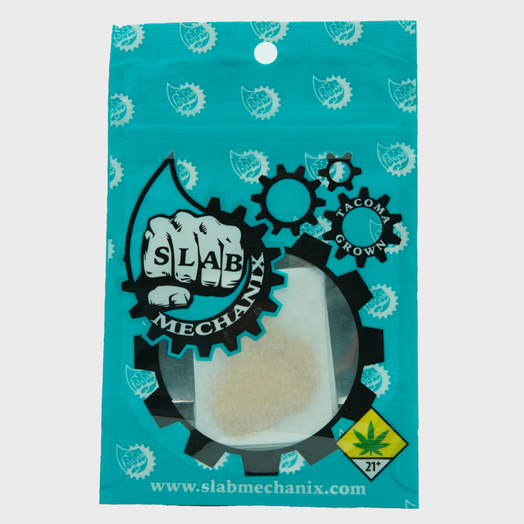 Photograph of Product: Blueberry Frost Nug Run Shatter (Slab Mechanix)