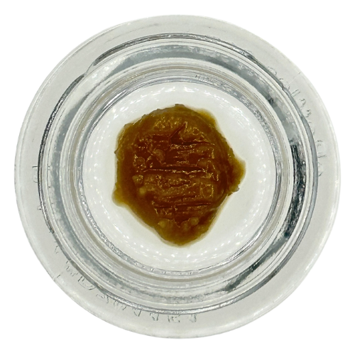 Photograph of product: Elevated Lakes Frosted Oranges Live Rosin 1g