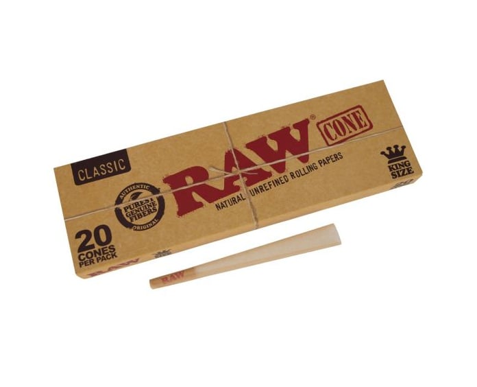 Photograph of product: RAW Classic Cones King 20pk