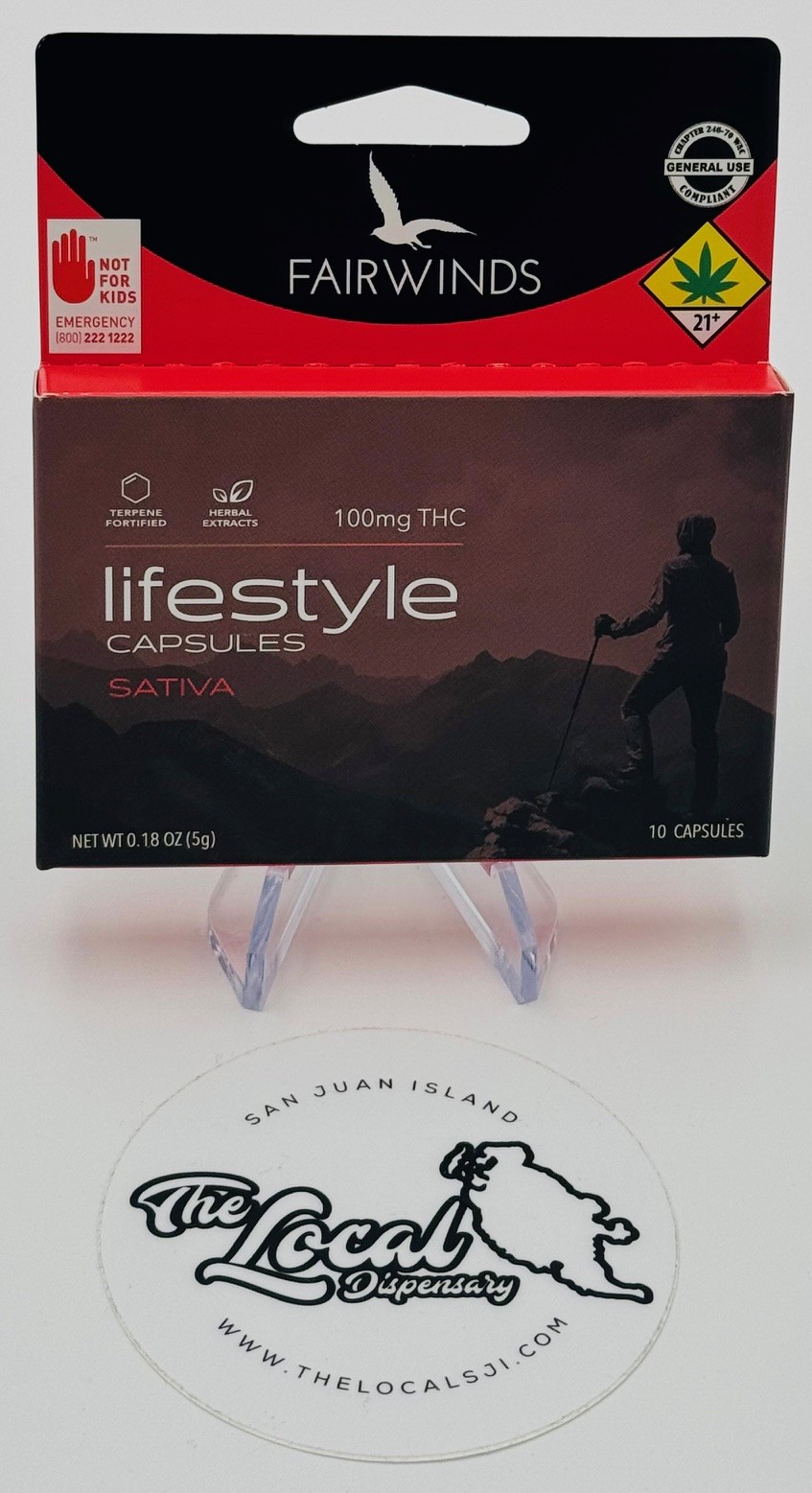 Photograph of product: Oui'd Lifestyle Capsules 10pk