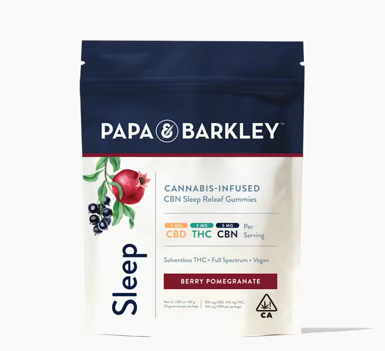 Photograph of product: Berry Pomegranate 1:1:1 Thc:Cbd:Cbn