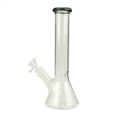 Photograph of product: SirEEL - 10" Color Lip Beaker Bong w/ Flower Bowl (Assorted Colors)