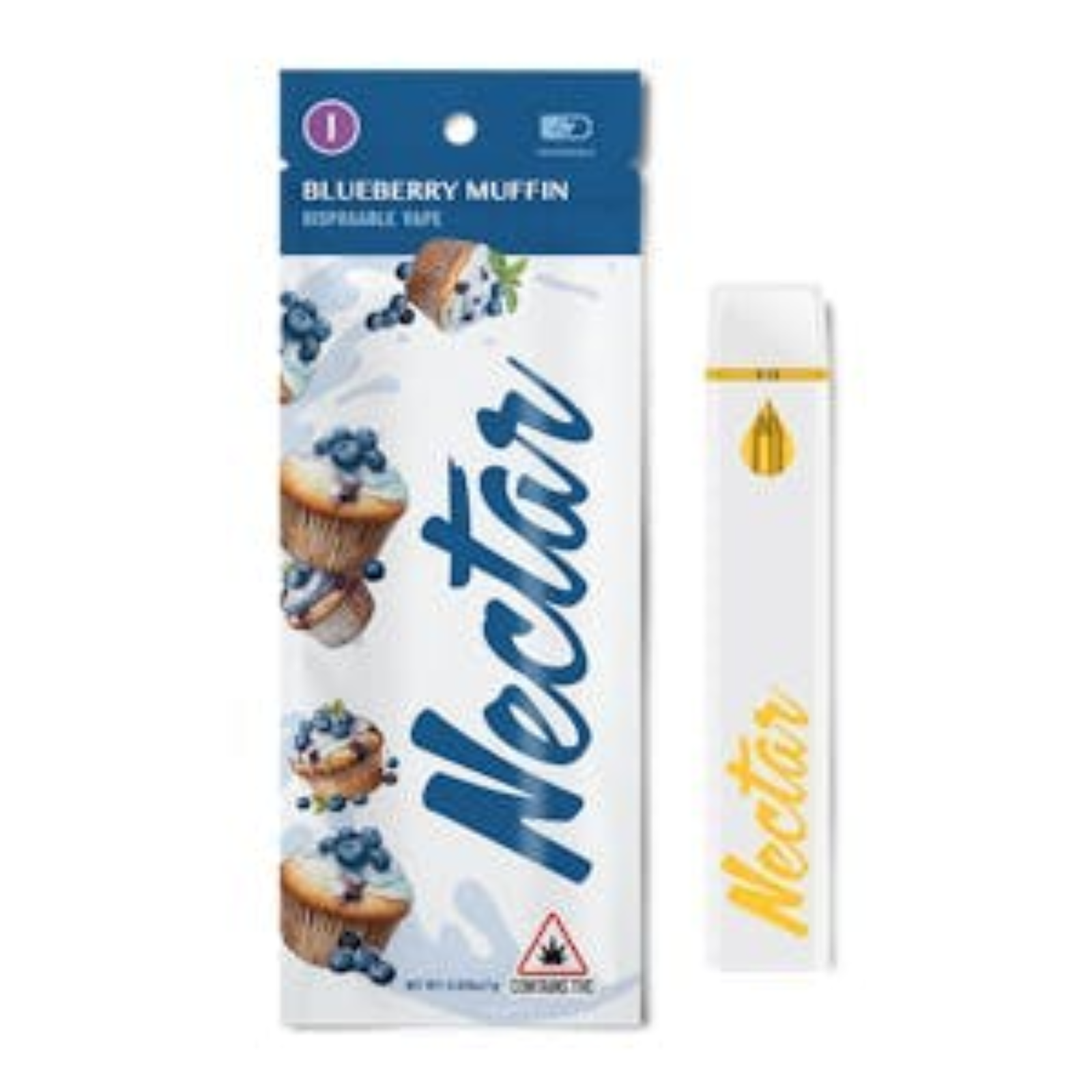 Photograph of product: 1000mg Disposable | Blueberry Muffin | Nectar