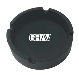 Photograph of product: Grav - Silicone Ashtray - Black