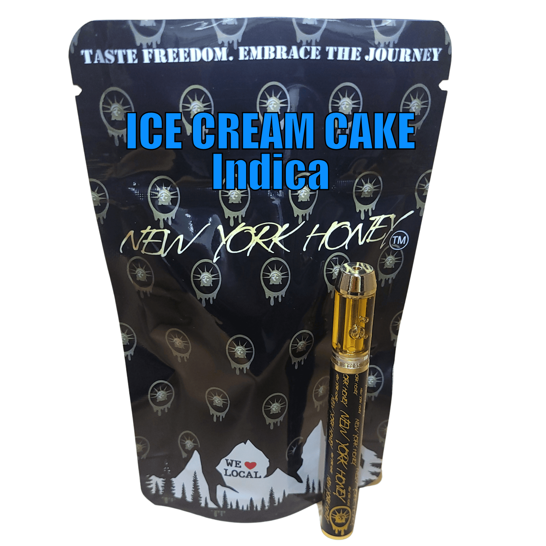 Photograph of product: NY Honey - Ice Cream Cake - - AIO