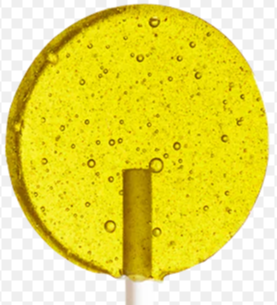 Photograph of product: Mtn High Suckers - Rosin Pineapple Burst Sucker