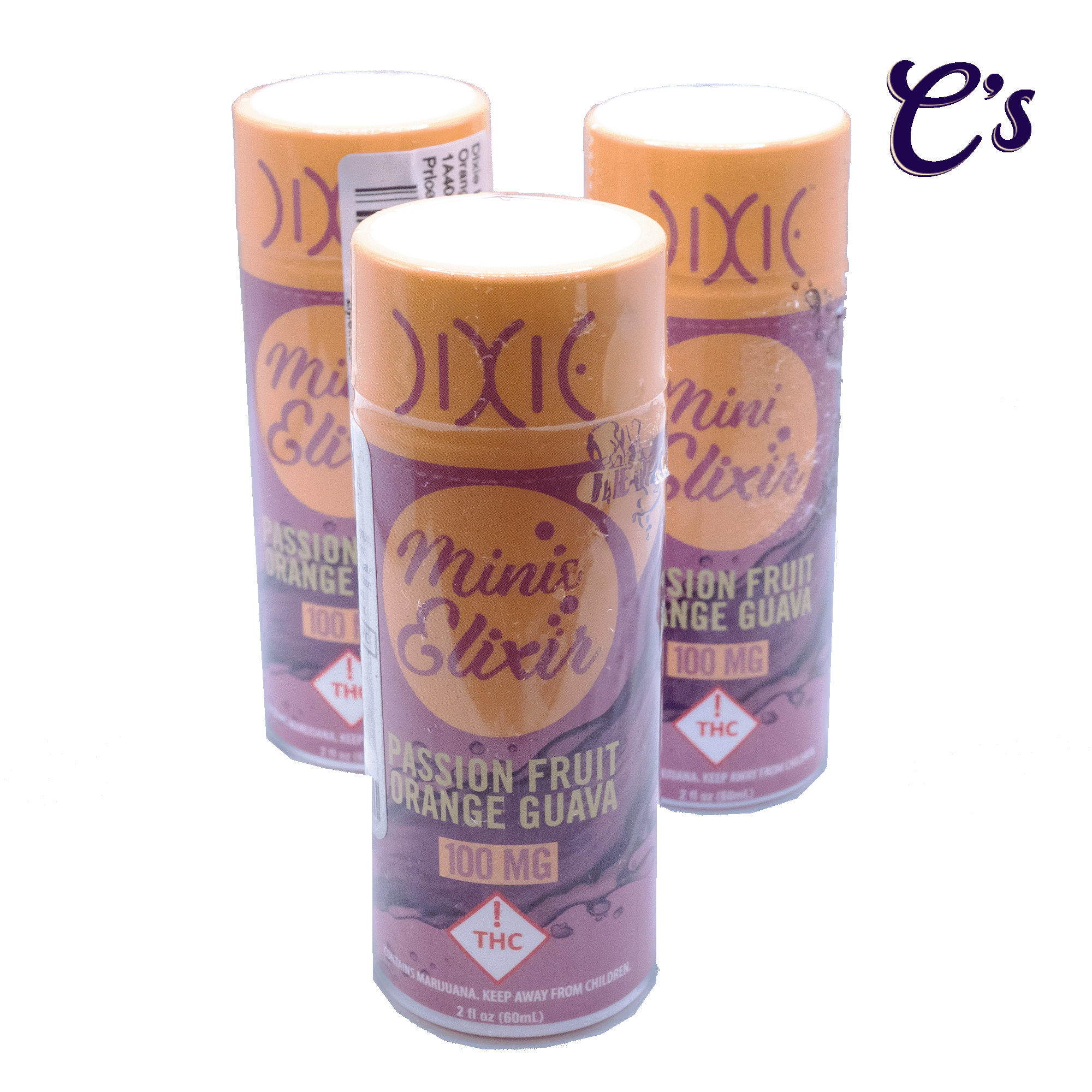 Photograph of product: Dixie | Elixir Mini (H) Passion Fruit Orange Guava 100mg