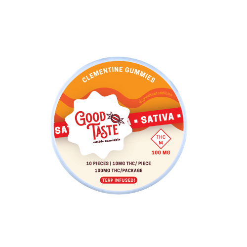 Photograph of product: Clementine Gummies 100mg