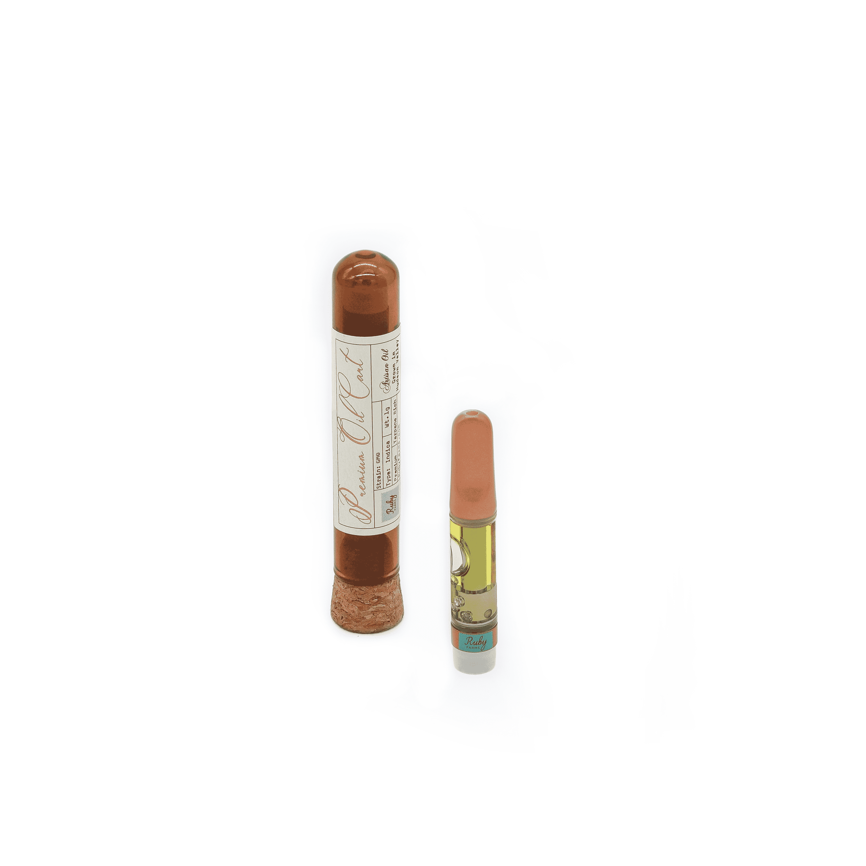 Photograph of Product: GMO | Live Resin Blend Oil Cartridge