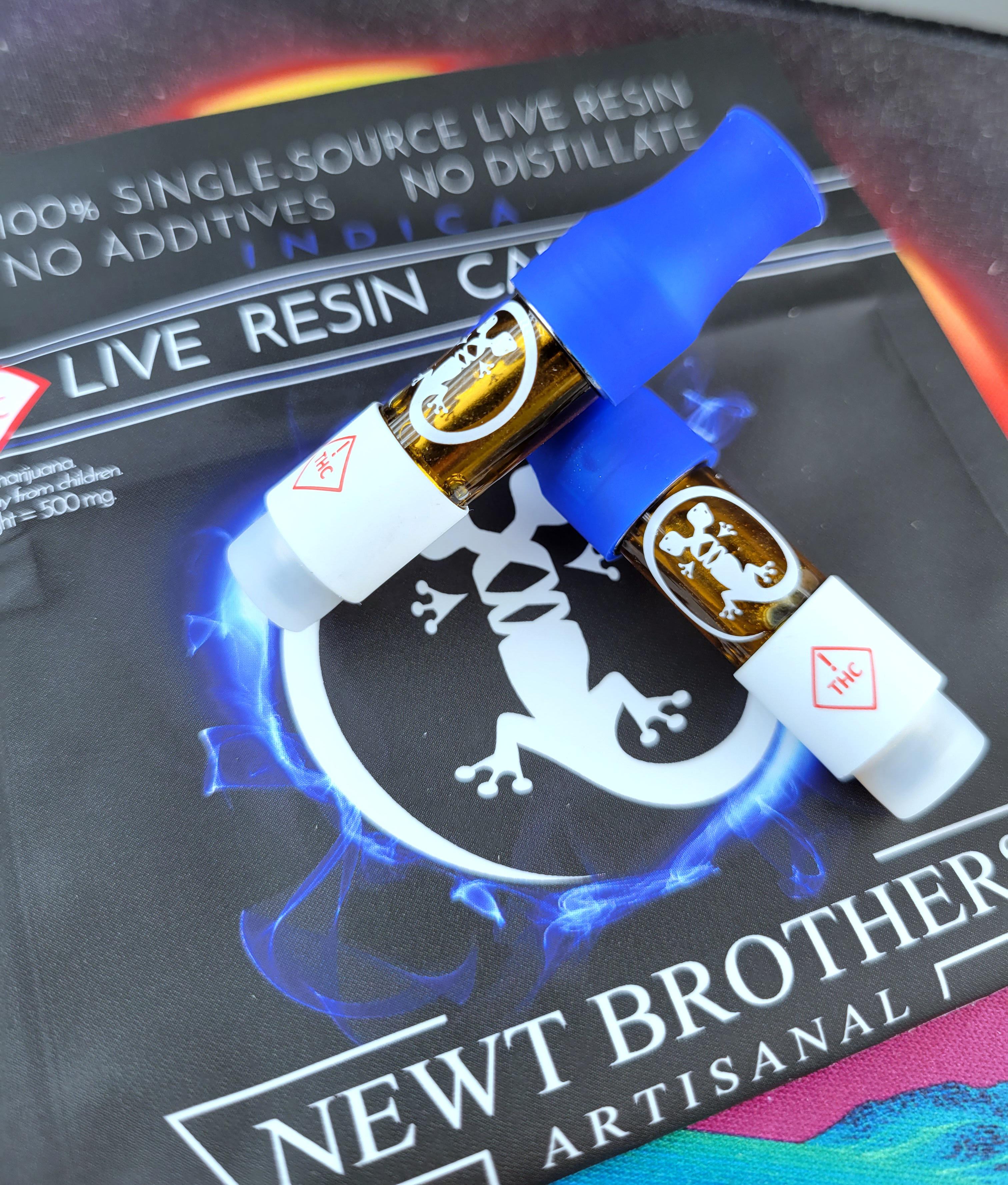 Photograph of product: Newt Bros - Cosmic Funk (I) - 1000mg Live Resin Cart