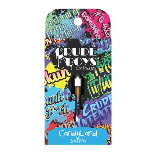 Photograph of product: VP - 1g Candyland Vape Cartridge - Crude Boys