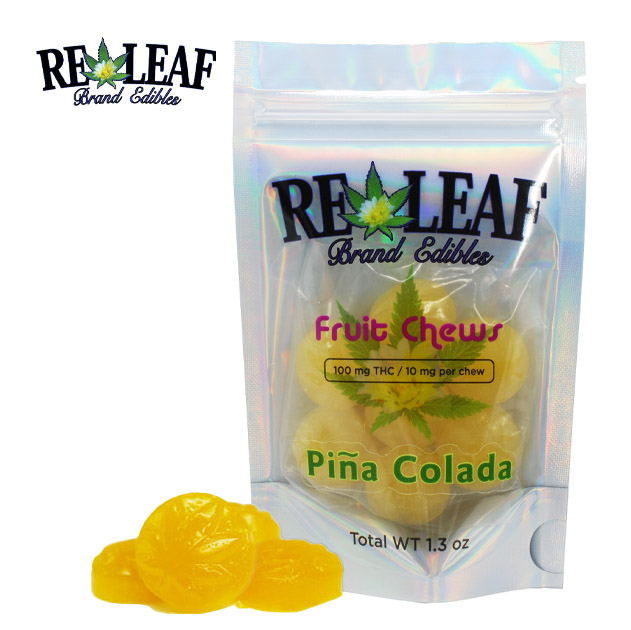 Photograph of product: Fruit Chews Pina Colada | 100mg