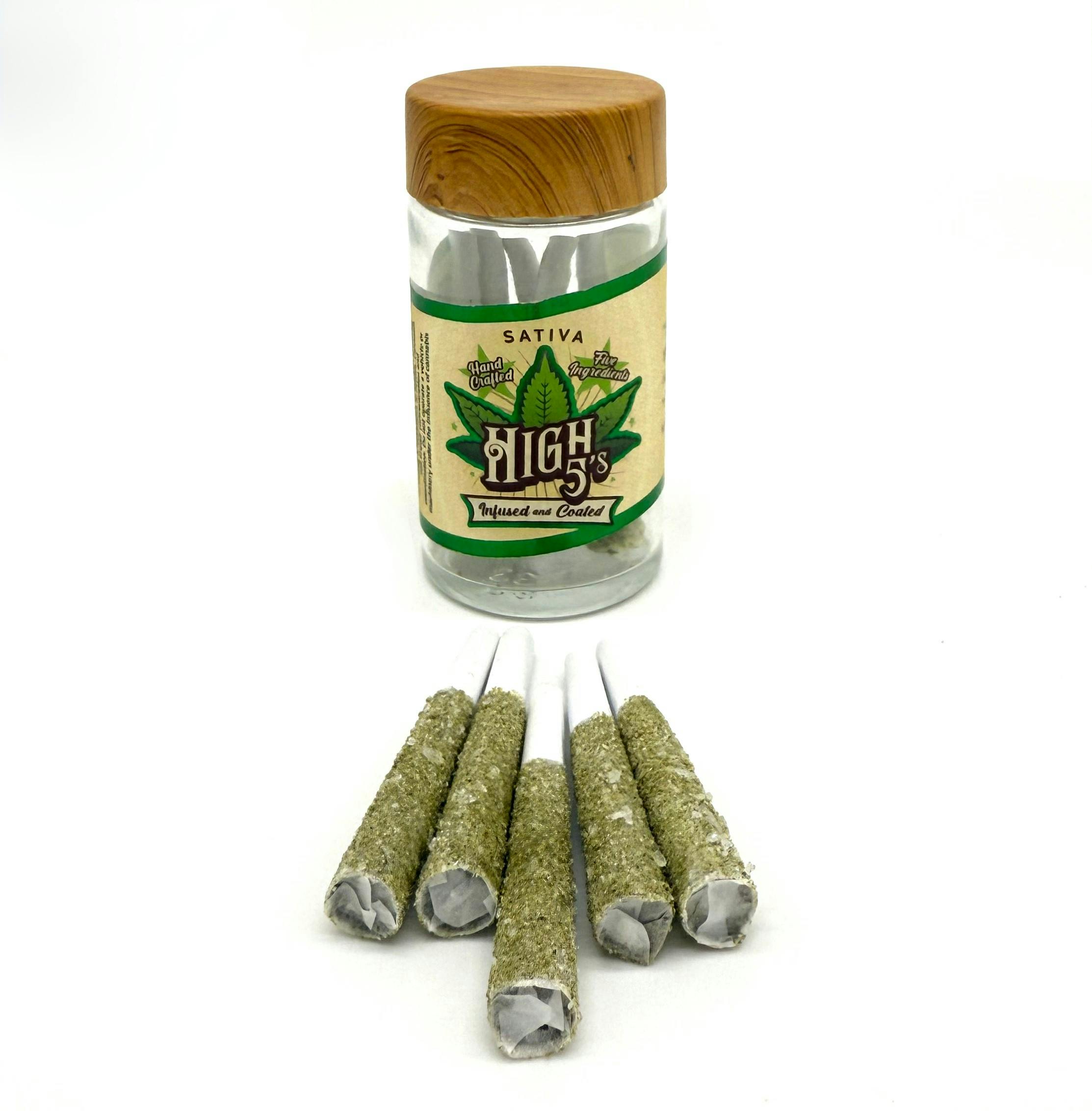 Photograph of product: Blue Dream x Chem Spill x Pineapple Express Infused Pre-Roll 5pk