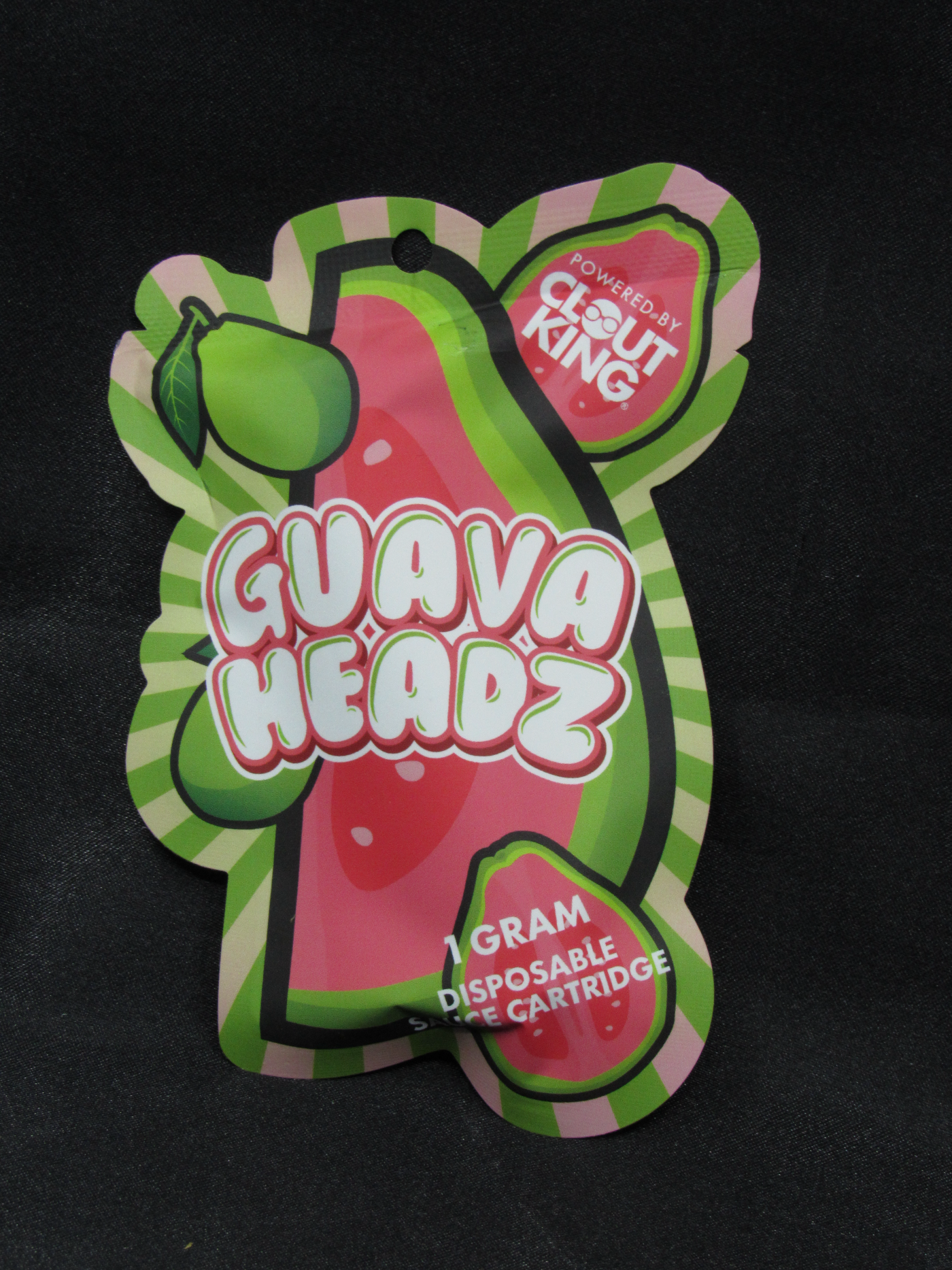 Photograph of product: CLOUT KING | GUAVA HEADZ - SAUCE DISPOSABLE Oui'd-HYBRID
