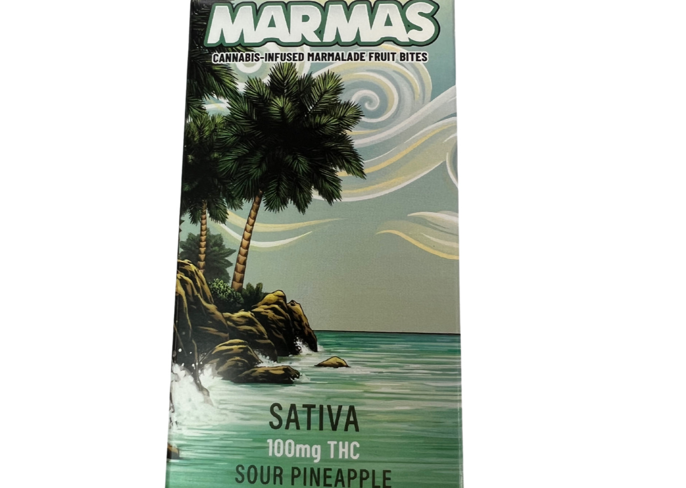 Photograph of product: Marmas  Sour Pineapple [S] 10pk (TH-oui:100MG)