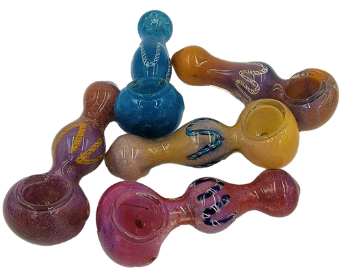 Photograph of product: No Brand - 4" Bubble Pipes - Assorted Colors
