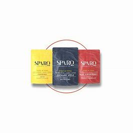 Photograph of product: Sour Cherry Hybrid Gummies | 100mg | Sparq