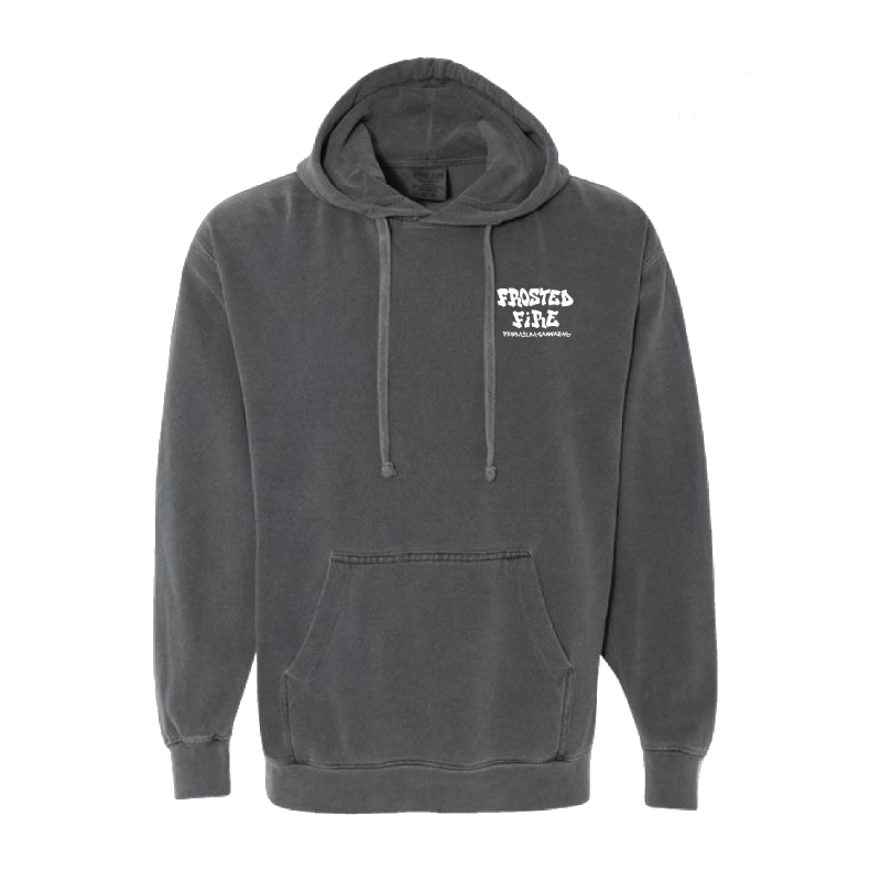 Photograph of product: Frosted Fire Hooded Sweatshirt