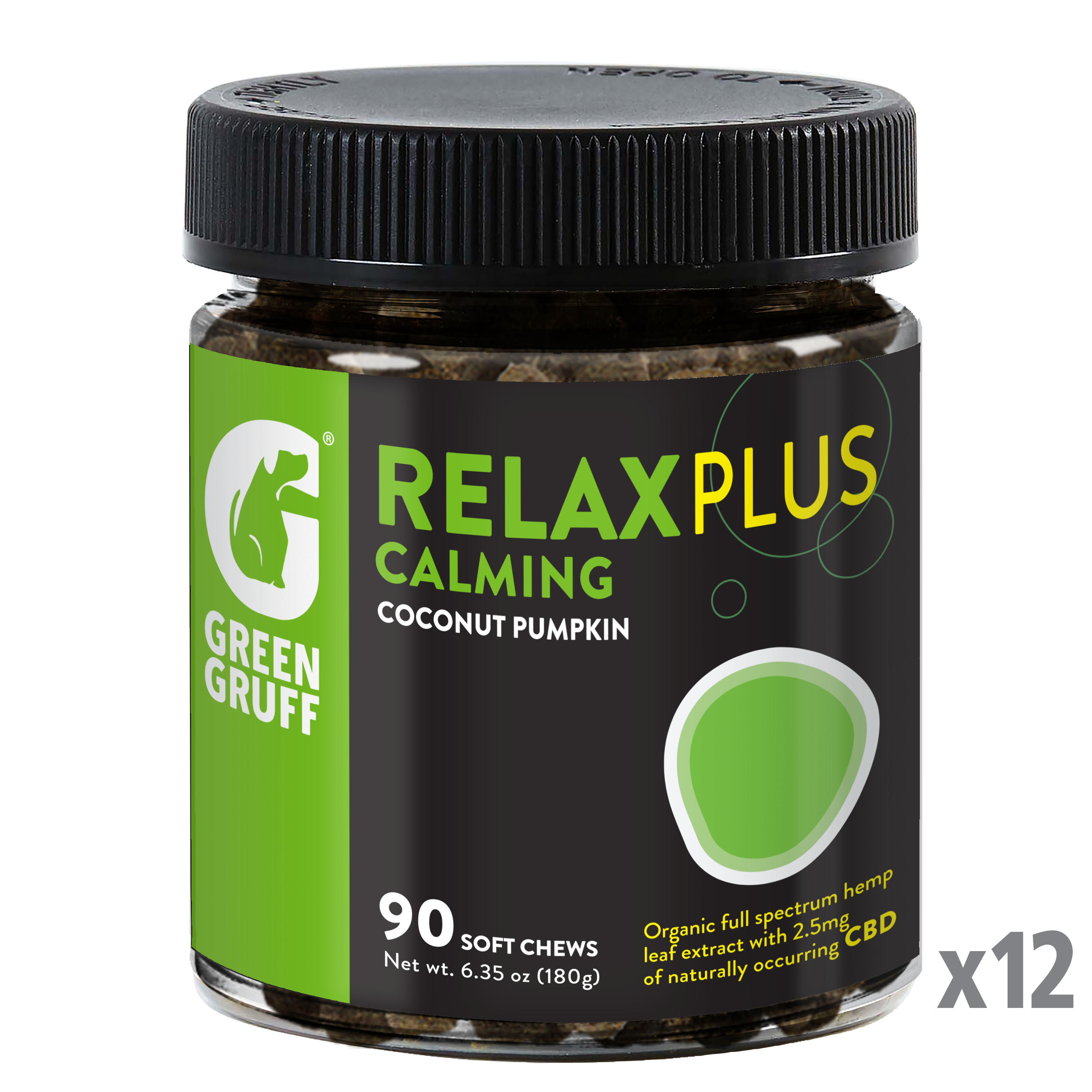 Photograph of product: PET: GRUFF - RELAX PLUS - 90CT