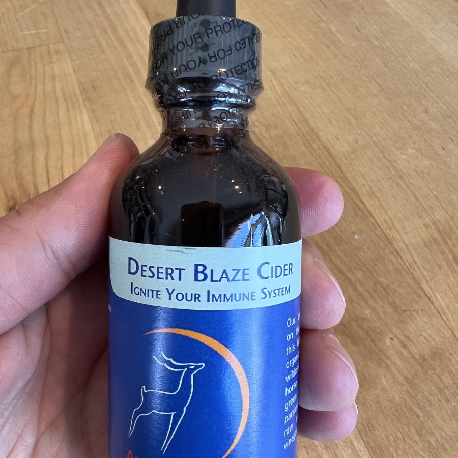 Photograph of product: Desert Blaze Fire Cider