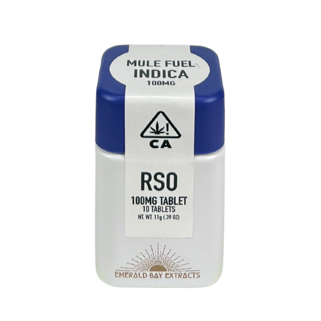 Photograph of product: MULE FUEL RSO CAPSULES  (10CT/ 100MG)