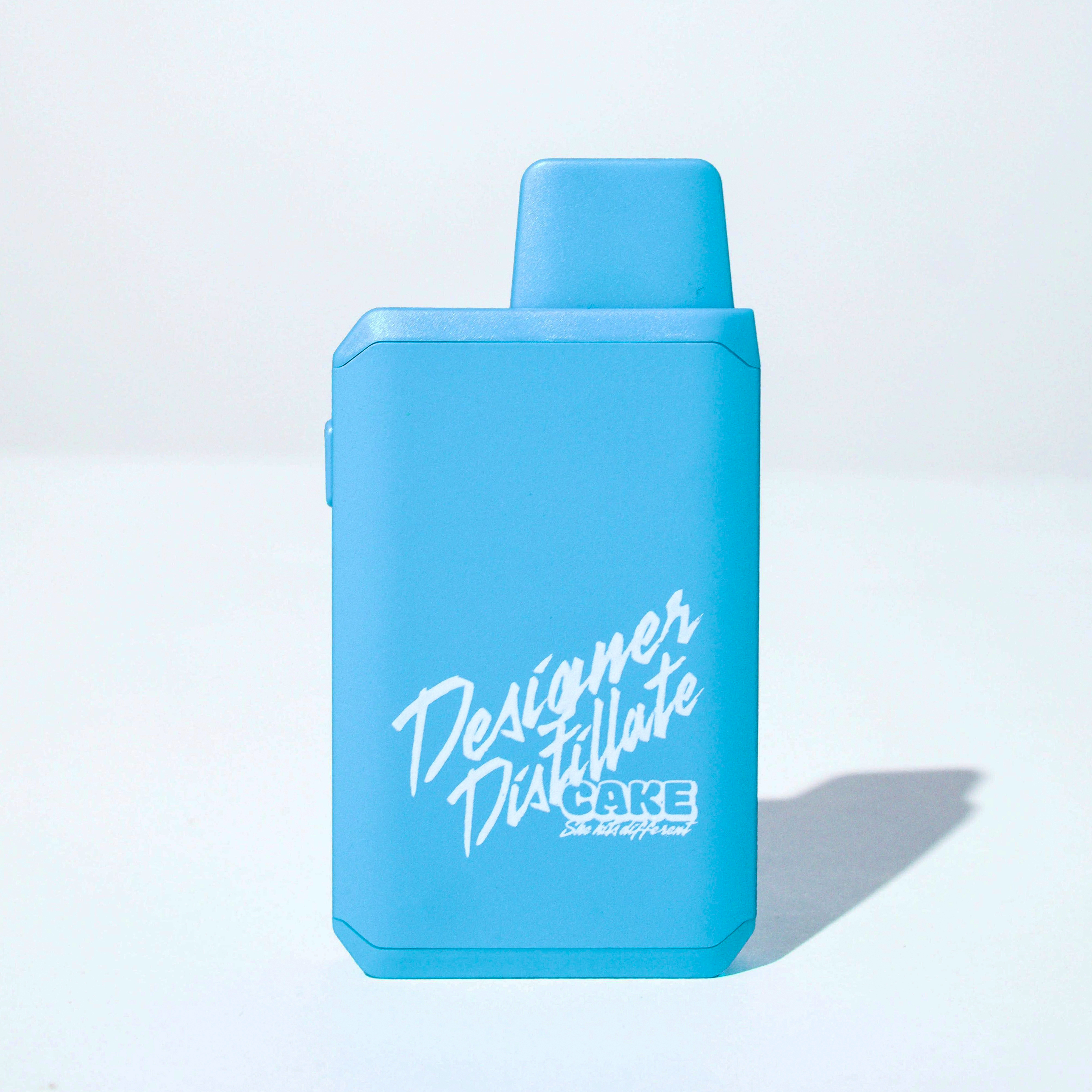 Photograph of product: SPACE CAKE DESIGNER DISTILLATE 1.25G ALL IN ONE VAPE