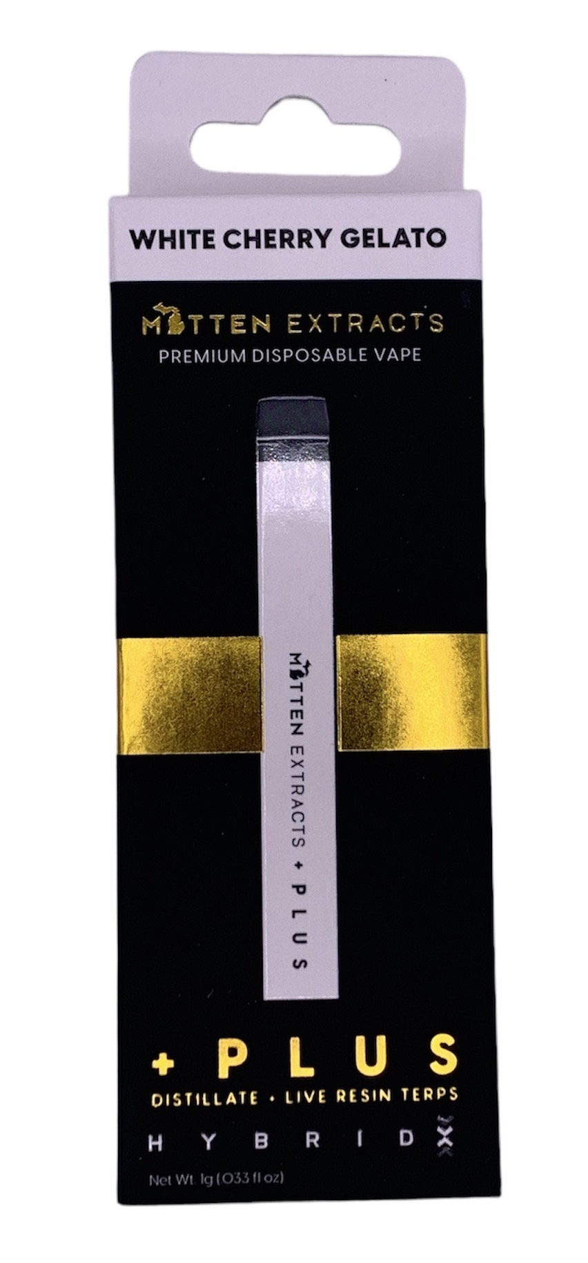 Photograph of product: White Cherry Gelato +Plus Disposable