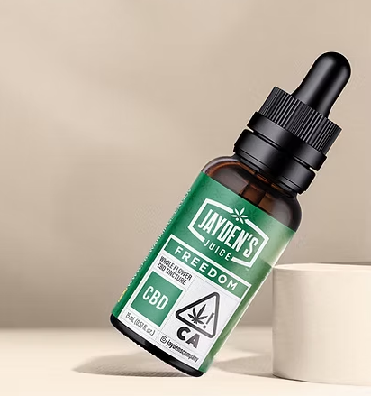 Photograph of product: Jayden's Juice   Freedom Cbd Tincture 60ml   80 Milligrams