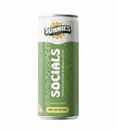 Photograph of product: Socials | Lemon Lime Sparkling Water | 10mg