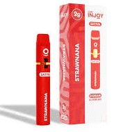 Photograph of product: Strawnana Disposable | 2g | Cure Injoy