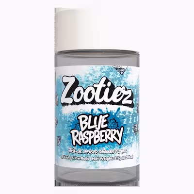 Photograph of product: Zootiez - 5pk .5g Infused Prerolls - (2.5g) - **BLUE RASPBERRY** (2/$40)