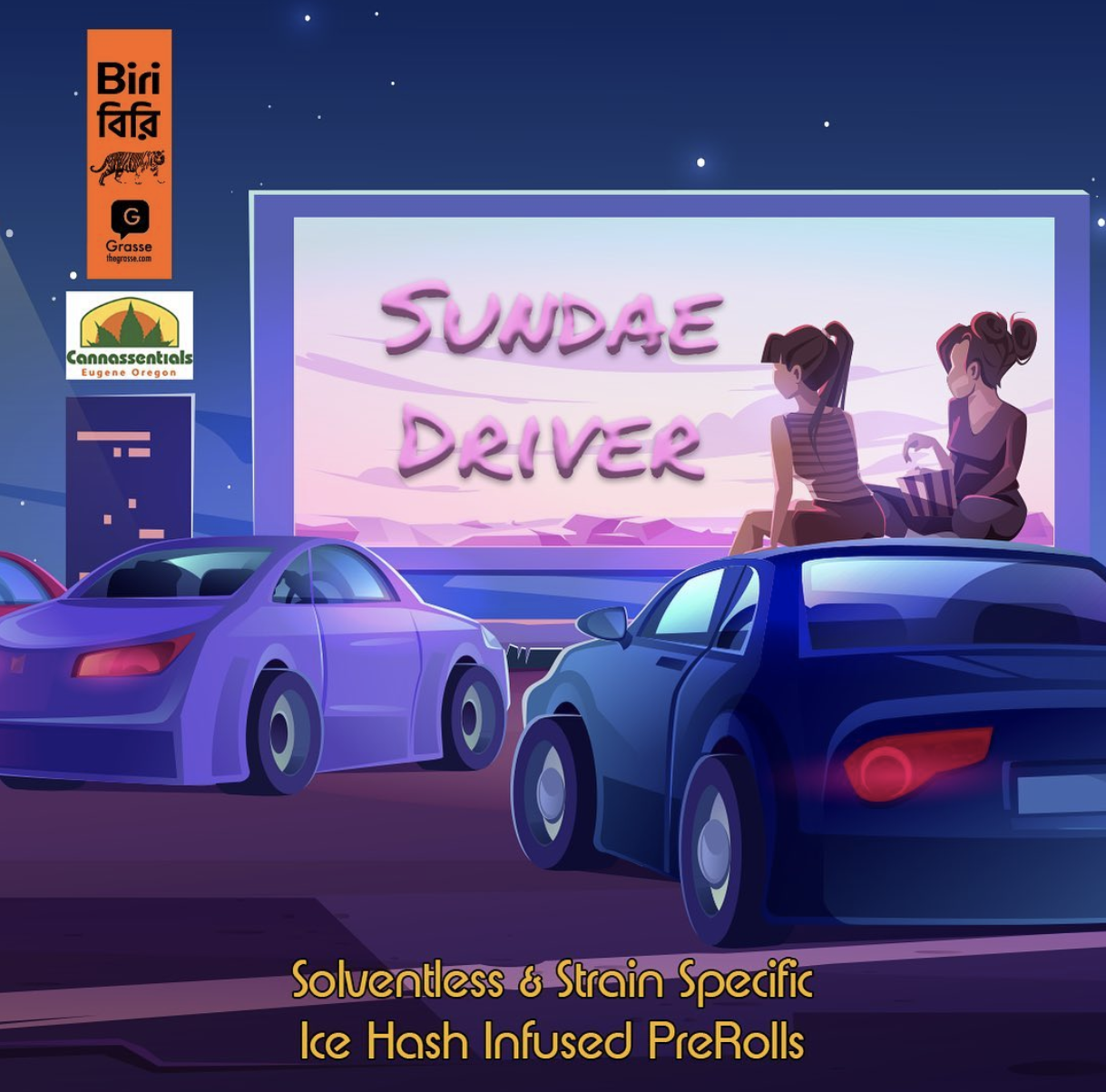 Photograph of product: Grasse | Sundae Driver Biri - 4pk
