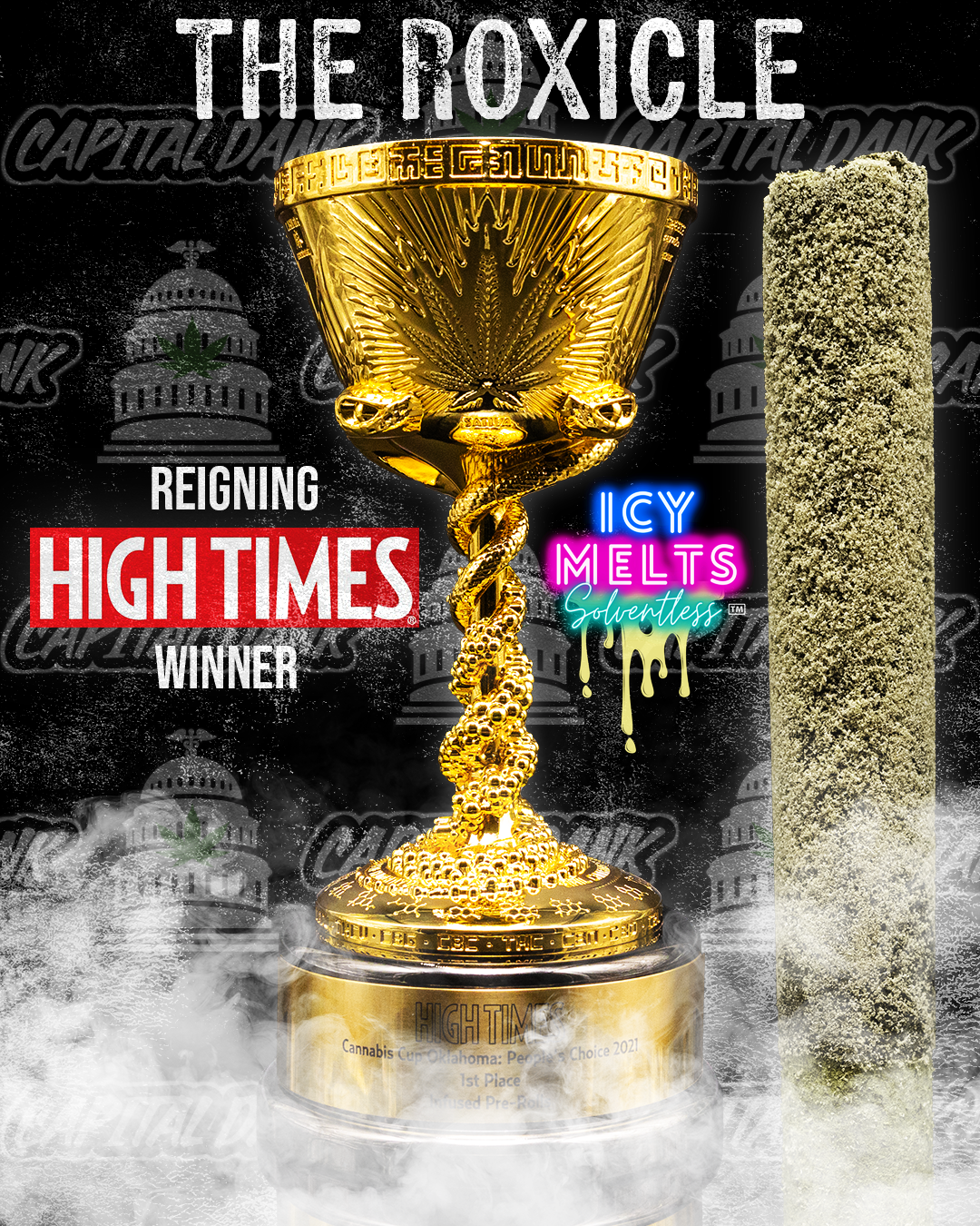 Photograph of Product: Copa Cabana - 2.7g Roxicle Infused Pre-Roll
