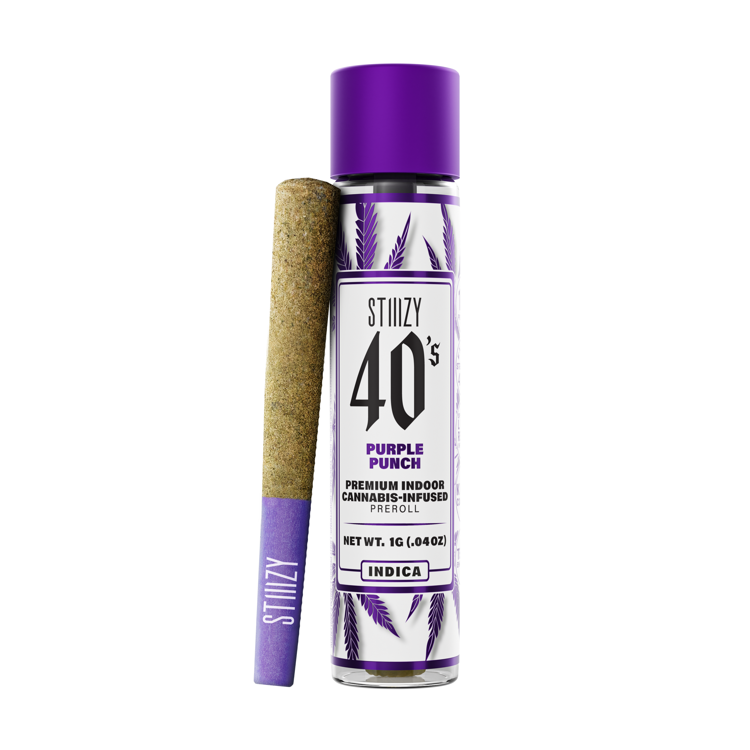 Photograph of product: 40's Purple Punch | 1G Infused Preroll