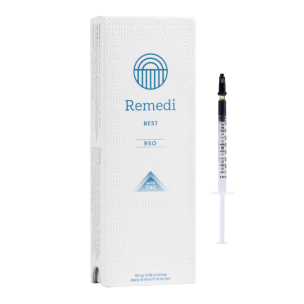 Photograph of product: Remedi | Rest RSO Syringe | 0.5g