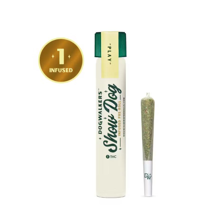 Photograph of product: L'Orange Show Dog INFUSED Pre-roll | 1g