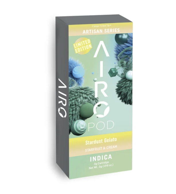 Photograph of product: Stardust Gelato Vape Pod | Airo