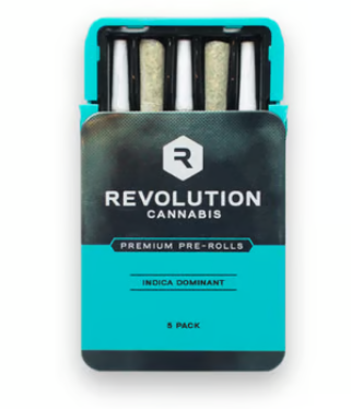 Photograph of product: Revolution - PreRoll 5pk - Royale (2.5g)
