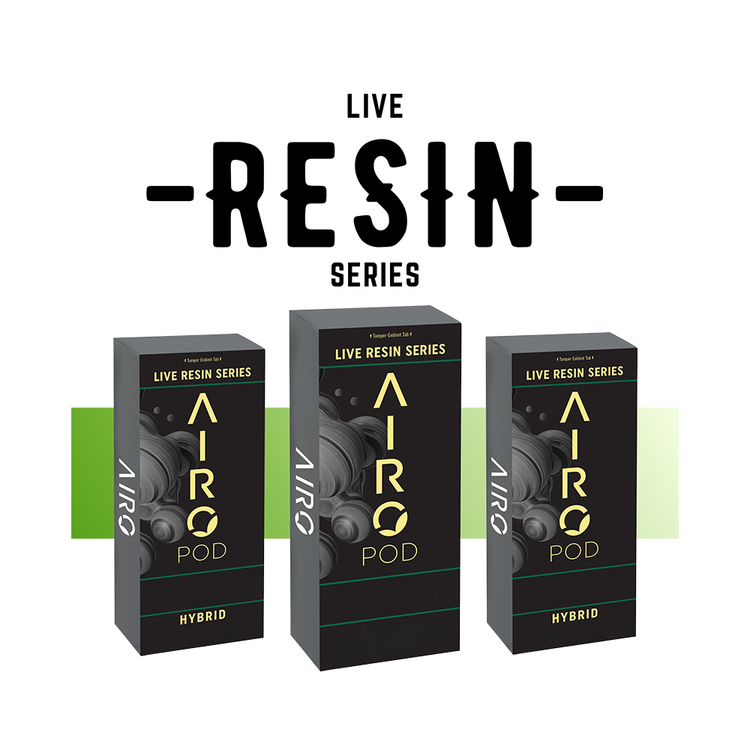 Photograph of product: AiroPro: Platinum Z - Live Resin Series Cartridge