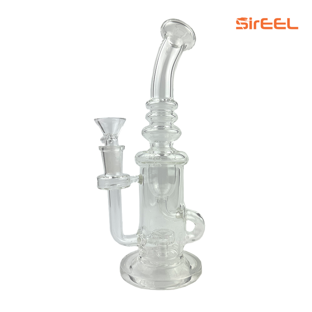 Photograph of product: 10" SirEEL Klein Showerhead Recycler Bong