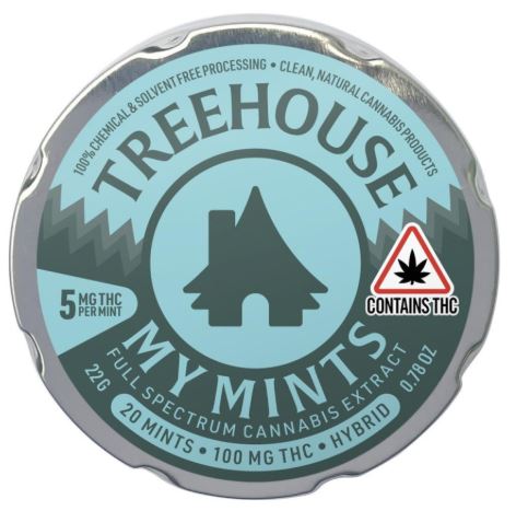 Photograph of product: TreeHouse Hybird Mints 100mg*