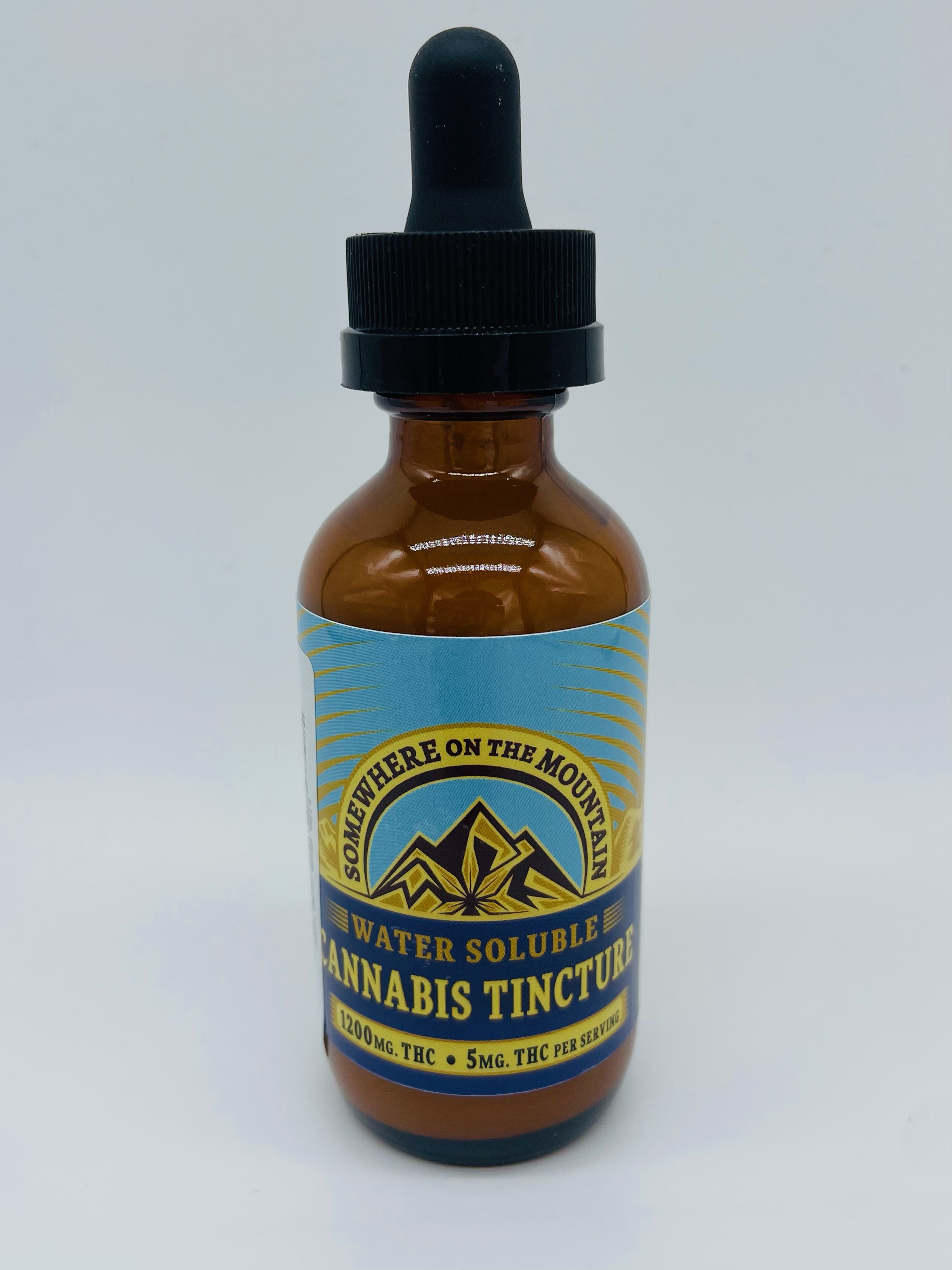 Photograph of product: Somewhere Over the Mountain | Water Soluble Tincture 1200mg | Edibles | 5mg x 240