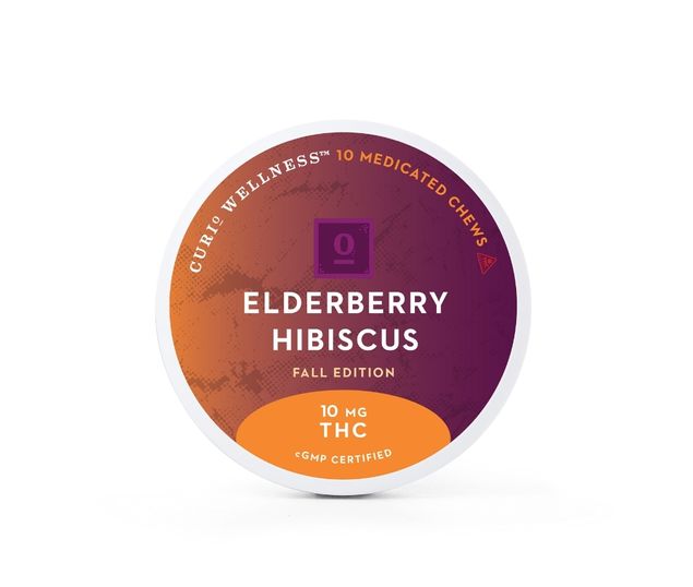 Photograph of Product: Elderberry Hibiscus Chews - 100mg