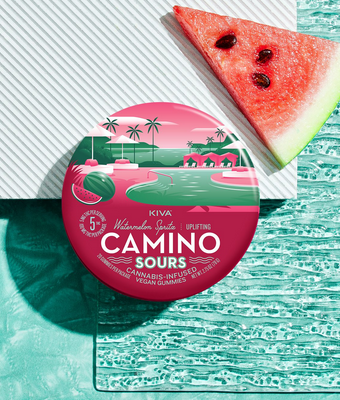 Photograph of product: Gummies - Sour Watermelon Spritz - 100mg