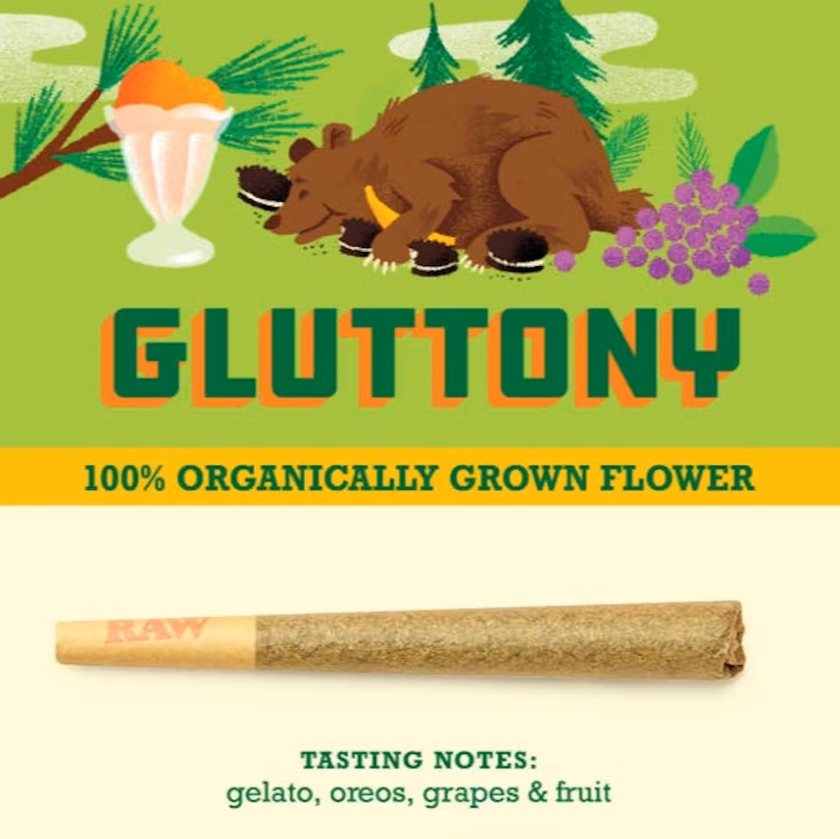 Photograph of product: Gluttony Pre-Roll | 1g
