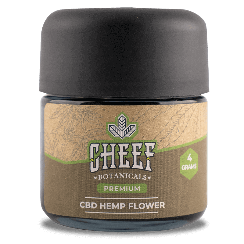 Photograph of product: CHEEF - CBD HEMP FLOWER - SKYWALKER OG - 4g
