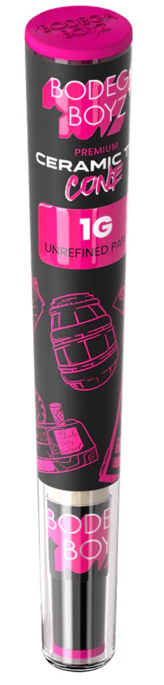 Photograph of product: Bodega Boyz | Premium Ceramic Tip Cone Unrefined Paper fits 1g